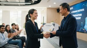 student receiving ai certificate 202607241820
