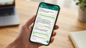 whatsapp business chat mockup 202607292254